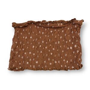 American Eagle Outfitters Floral Crop Tube Top Size Small